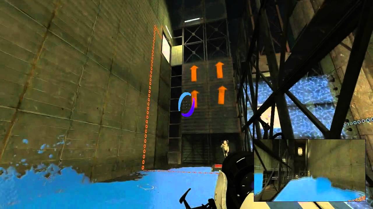 Portal 2 Co-Op final map gameplay and co-op credits (chapter 5) - YouTube