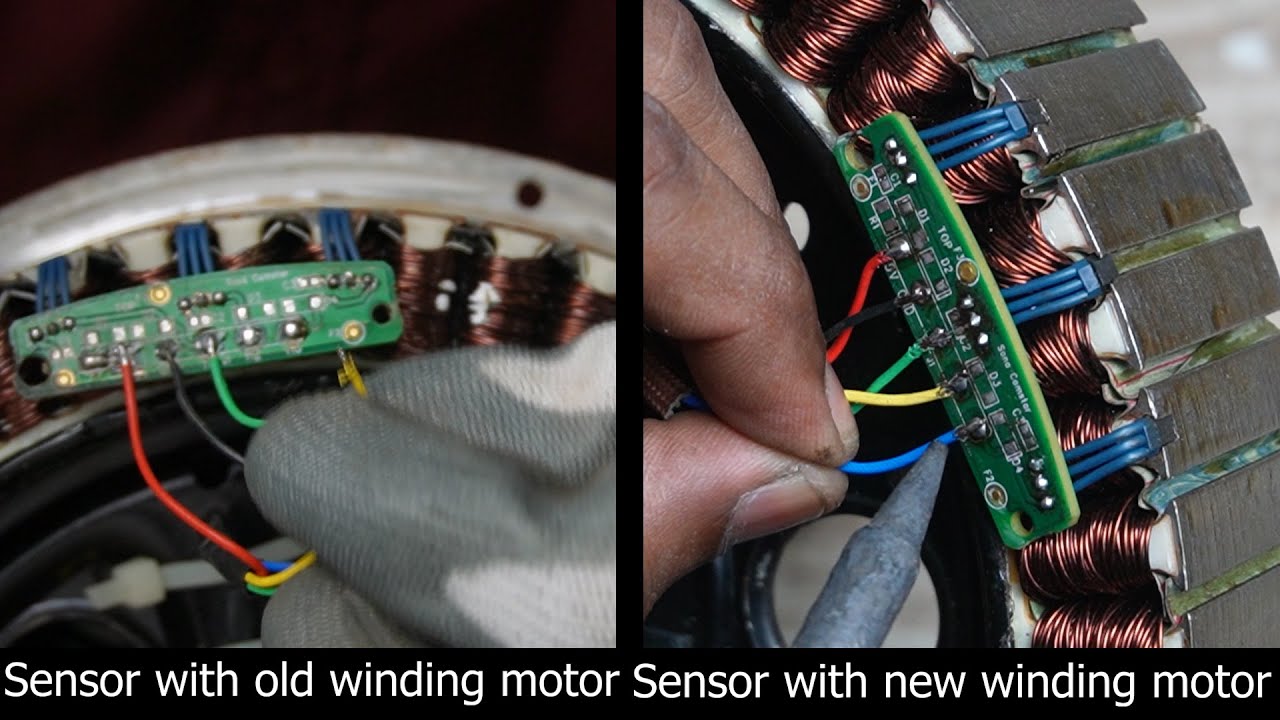 Ampere magnus Ex Bldc Motor hall sensor problem solution in hindi