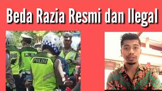Perbedaan Razia Resmi dan Ilegal Polisi-Andre Peso