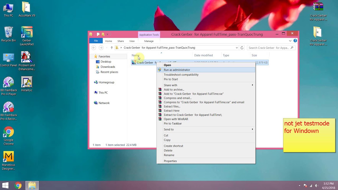 Crack gerber 9.0 for windown 64bit, no test mode, no error 115