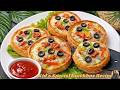 Bacchon Ka Favourite Chicken Tikka Pizza Burger 🍔 Chicken Tikka Pizza Burger | Kids Favourite Snacks