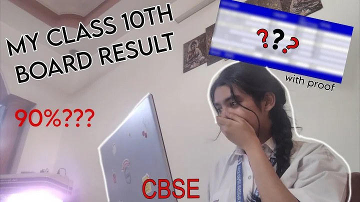 REACTING TO MY CBSE CLASS 10 BOARD RESULT | Revealing my Marks and PERCENTAGE! | Yitika Soni