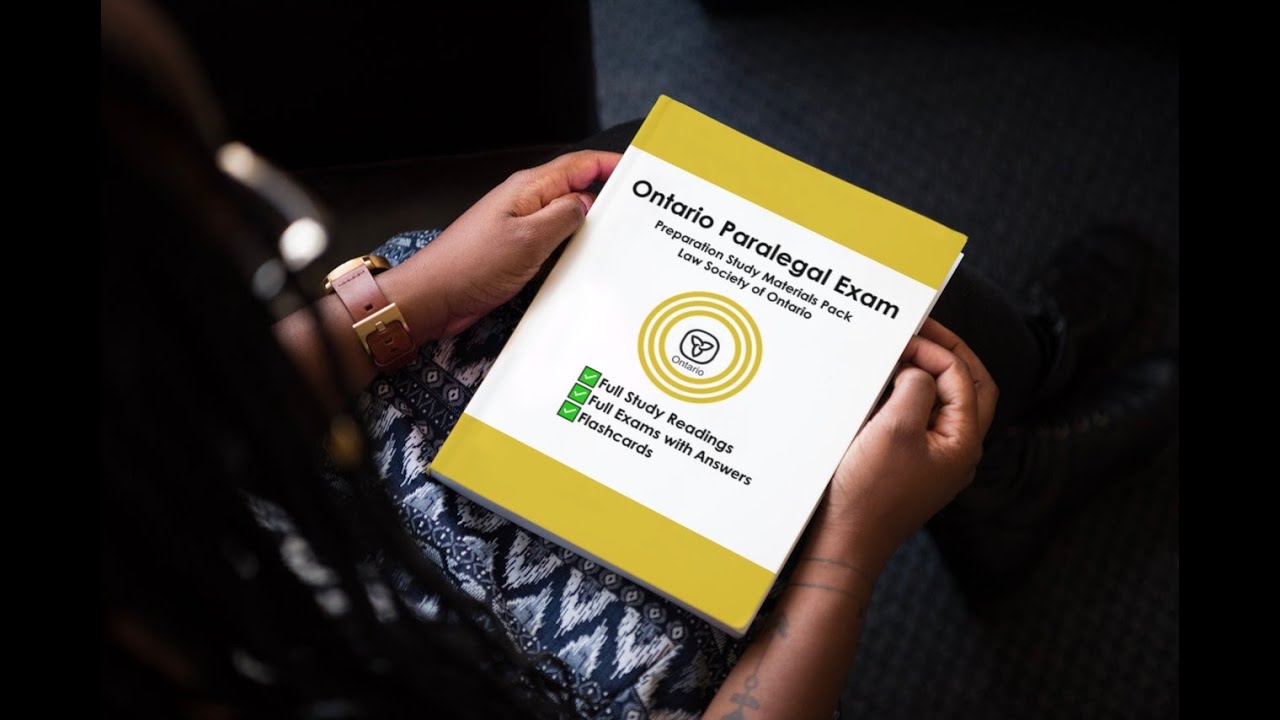 Я сдал экзамен на помощника юриста в Онтарио