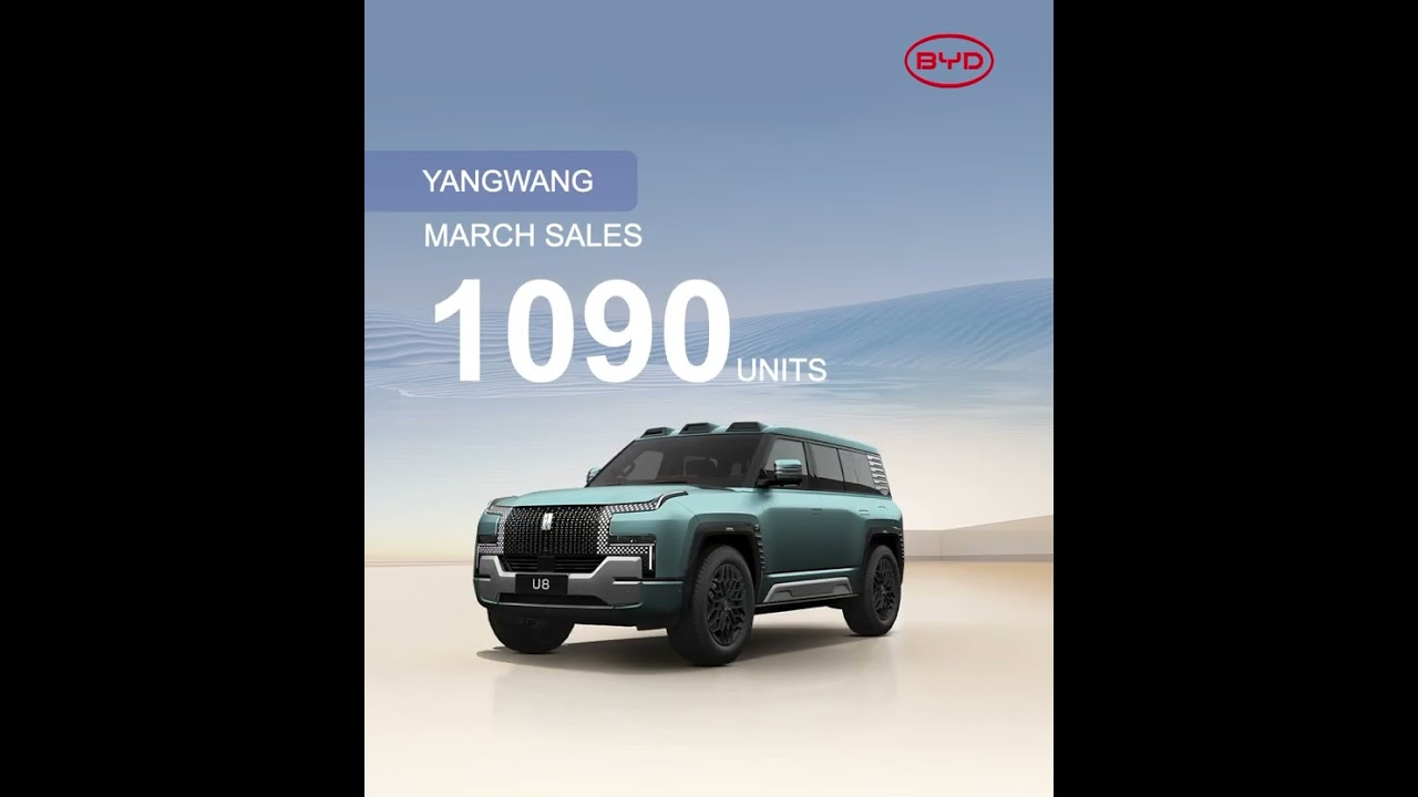 BYD March 2024 Sales
