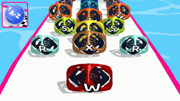 AZ Run - 2048 ABC Runner ! All Levels Gameplay (231-236) android, ios