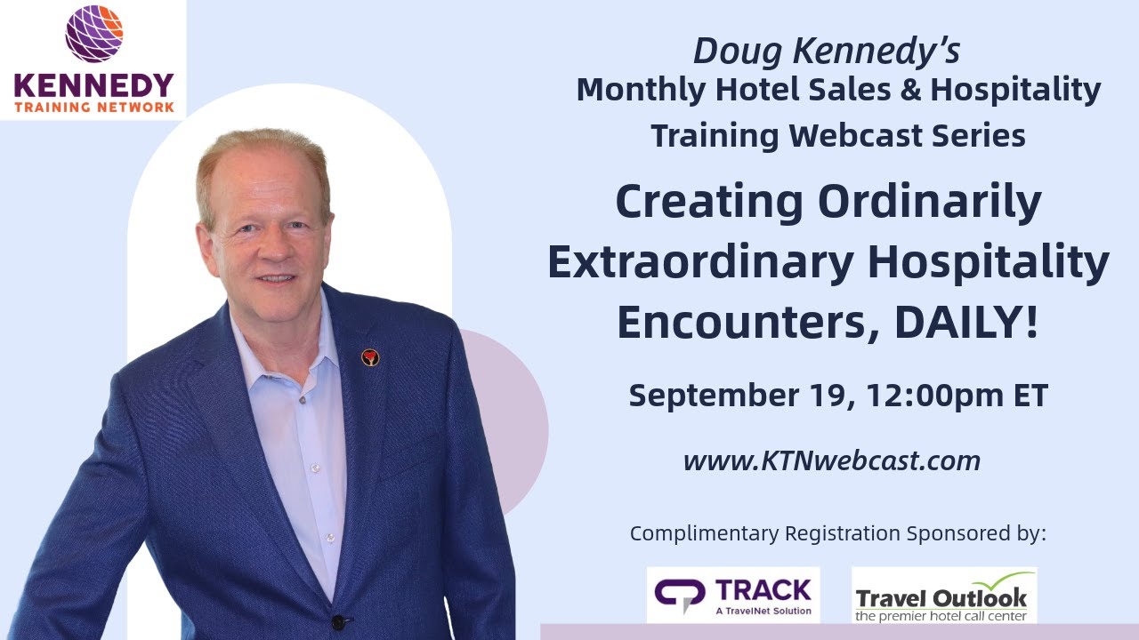 Creating Ordinarily Extraordinary Hospitality Encounters, DAILY!