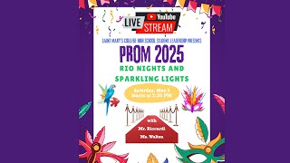 Saint Mary’s Rio Nights and Sparkling Lights Prom 2025 Red Carpet