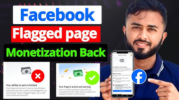 Flagged page monetization back।।Page lost access to some monetization tools।।Monetization  limited
