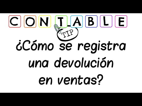 Video: Cómo Reflejar La Devolución De Una Comisión