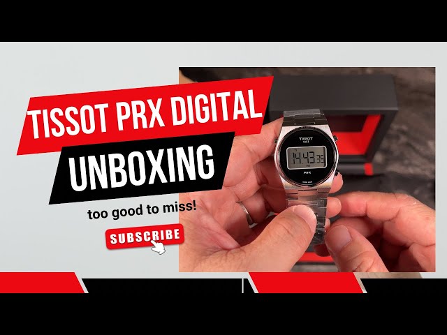 Tissot PRX Digital 35mm Unboxing - finally got this in an