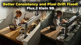 Image Editing Better Than Before With Flux2 Klein 9B Consistency Lora Reduce Pixel Drift Shift