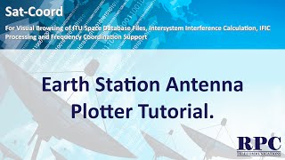 Sat-Coord: Earth Station Antenna Plotter Tutorial