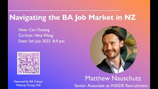Matthew Nauschutz | Navigating the BA Job Market in NZ screenshot 3