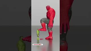 Red Hulk Vs Green Hulk Crunch Time 3 Marvel Animation