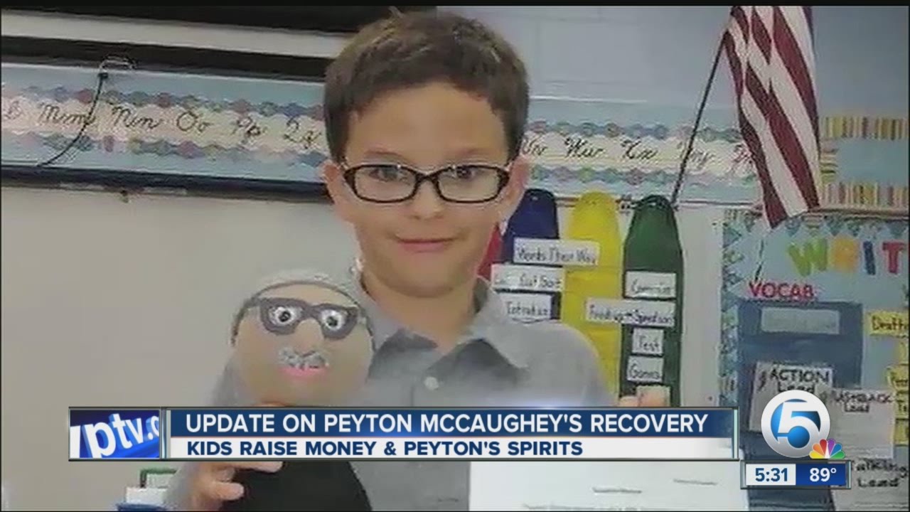 Update on Peyton McCaughey's recovery