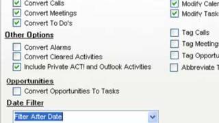 123 ACT! Sync Activities Tab