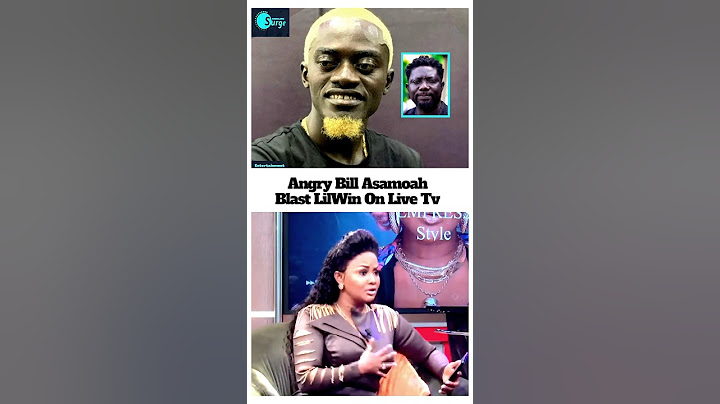 Angry Bill Asamoah Blast LilWin On Live Tv #kumawood #lilwin #billasamoah #surgeonnline #ghananews