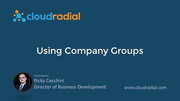 Using Company Groups within CloudRadial