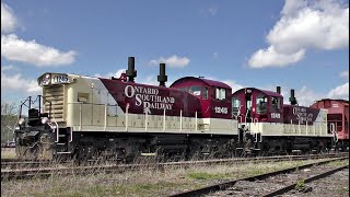 RAILREEL Quick Clips Ontario Southland Railway OSR 1245 OSR 1249 April 30 2024