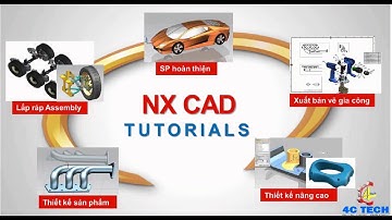 Học NX CAD ONLINE - Bài 6 : Intermediate Sketch Curves - Các lệnh hiệu chỉnh copy đội tượng trong 2D