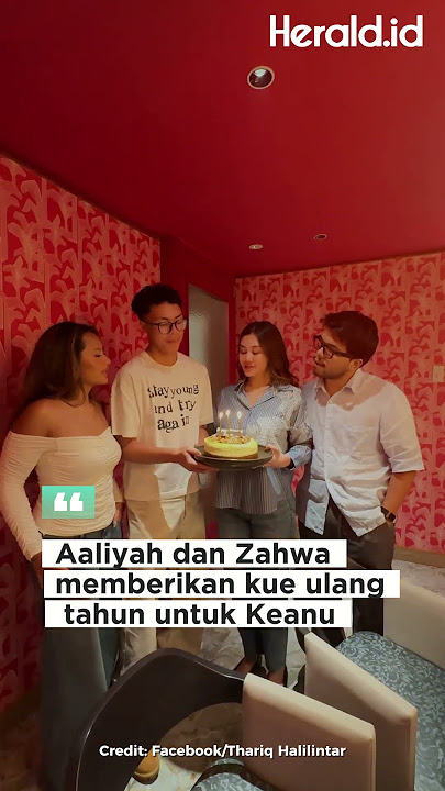 Momen Kompak Aaliyah & Zahwa Massaid Rayakan Ultah Keanu yang ke-16