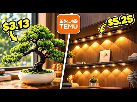 33 CHEAP Temu Home Decor Finds You Won’t Believe Are Under $5!
