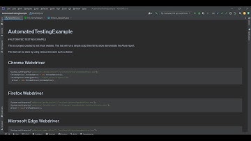 Automated Testing Example