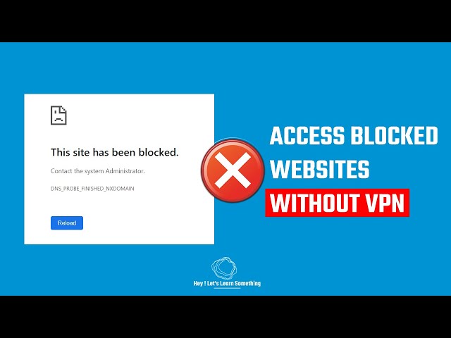 Bagaimana cara mengakses situs web yang diblokir tanpa VPN? jendela | 2023 class=