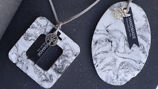 Aroma Stone Diffuser Tutorial #4 : Classic Marble Hainging (using acrylic)