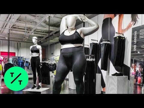Nike Introduces Plus-Size Mannequins at London Store