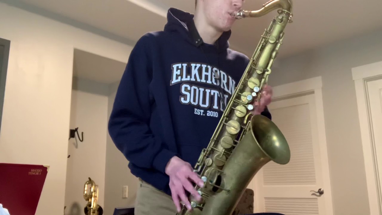 Motley Cruelty hund Buescher True Tone Tenor Saxophone Play Test - YouTube