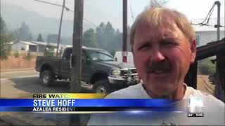Cooler temperatures helping crews fight Milepost 97 Fire