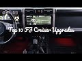 My top 10 fj cruiser interior upgrades