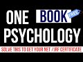 CLEAR UGC NET PSYCHOLOGY WITH THIS ONE BOOK (FREE)
