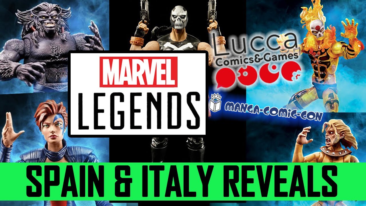 Marvel Legends Spain & Italy Comic Con Reveals 2019