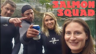 Snorkeling with Salmon & Swimming Down Rapids in Campbell River, BC @scubamax