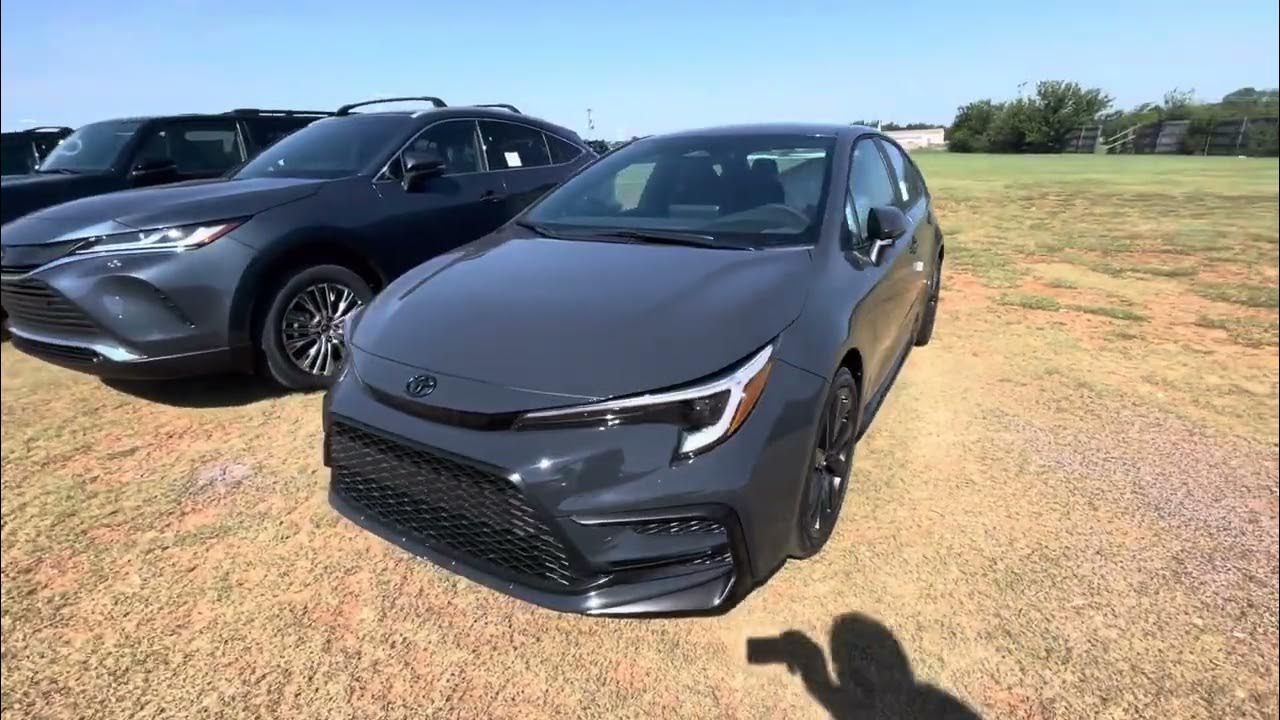 2023 Toyota Corolla SE Underground Gray YouTube