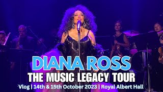 Diana Ross | The Music Legacy Tour Concert Vlog | Royal Albert Hall | London | 2023 | Stephen Wilton