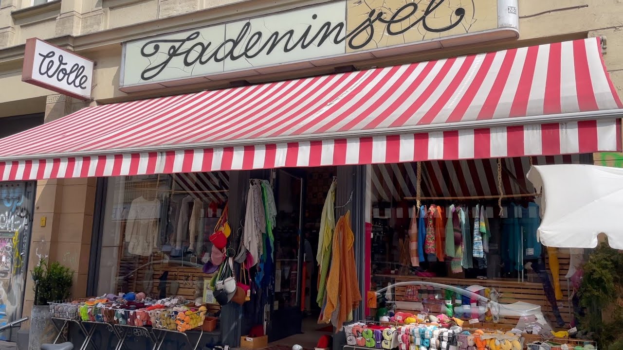 Fadeninsel Berlin / Shop Tour  / Wollladen / Yarn Shop