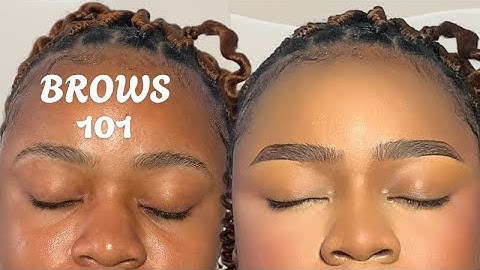 BEGINNER FRIENDLY BROW TUTORIAL || BROWS 101 / STEP BY STEP