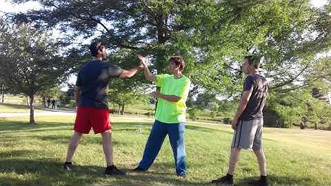 Martial Arts Jeet Kune Do Multiple Attackers Speed Drill