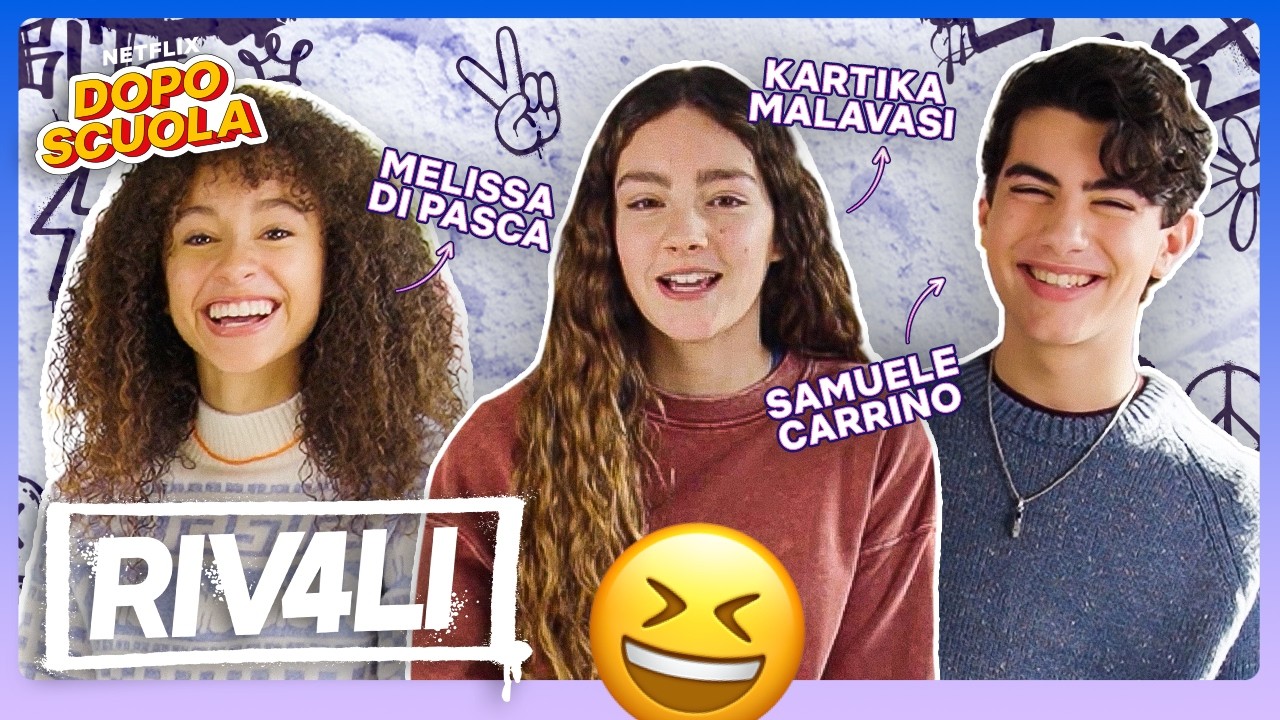 INSIDER o OUTSIDER con il CAST di RIV4LI 🤔 RIV4LI | Netflix DOPOSCUOLA