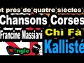 Les plus belles chansons corses francine massiani single ch f   corsu  kallist coppelia olivi