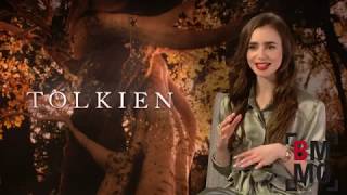 Lily Collins Interview - Tolkien