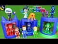 PJ Masks Toys Transforming Headquarters Catboy Gekko Owelette Romeo Luna Girl Night Ninja Play Set 