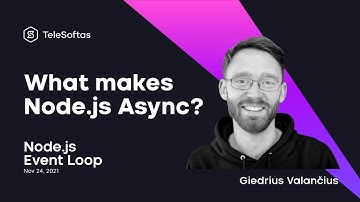"What makes Node Js Async?" by Giedrius Valančius