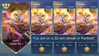 ALPHA BEST GUIDE TO RANK UP FASTER IN EXP LANE (100% auto win) screenshot 4