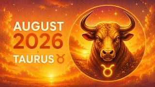 TAURUS ♉ August 2026: This Eclipse Transforms Your Home & Family