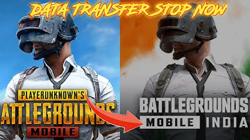 Battleground Mobile India Data Transfer Process Temporary Shutdown | No More Data Transfer Now