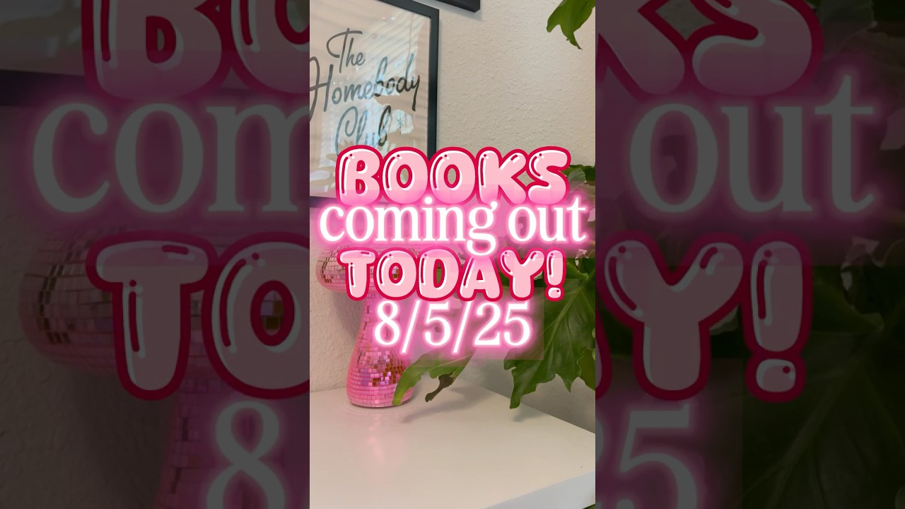 So many great books hitting our bookshelves today!!☺️🪩 